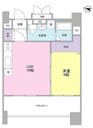 ロネスタR文京護国寺の物件間取画像